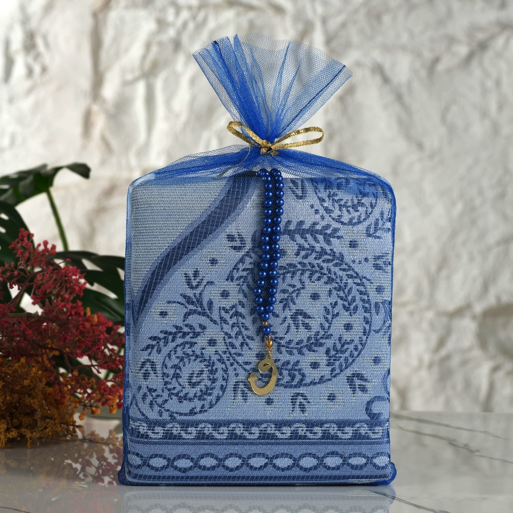 Tül Kese İçerisinde Seccade ve İnci Tesbih