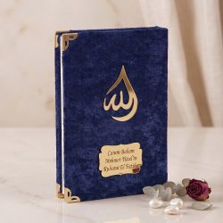 Kadife Kaplı Kumaş 128 Sayfa Yasin Kitabı - Görsel 9