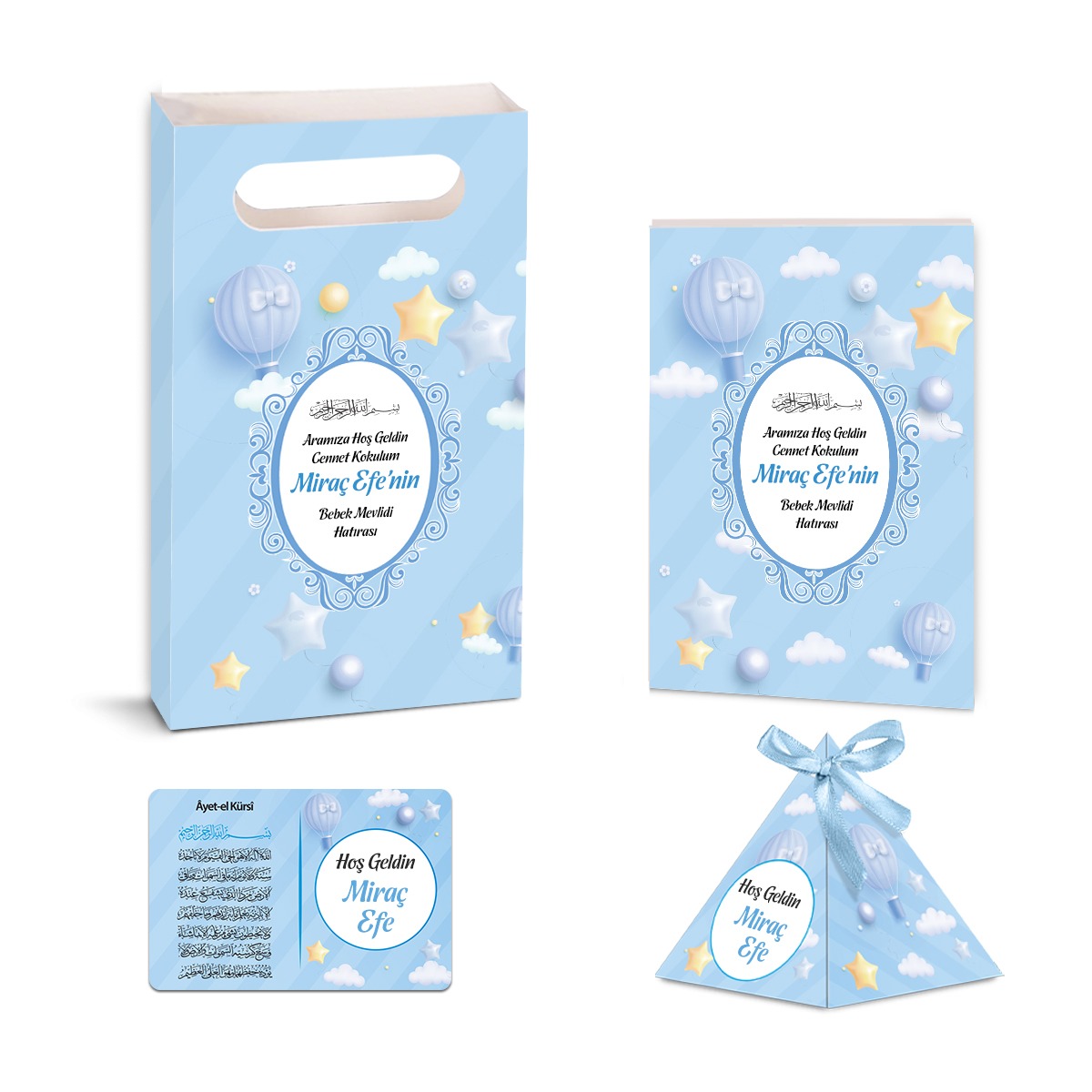 4 Lü Set Balon Model