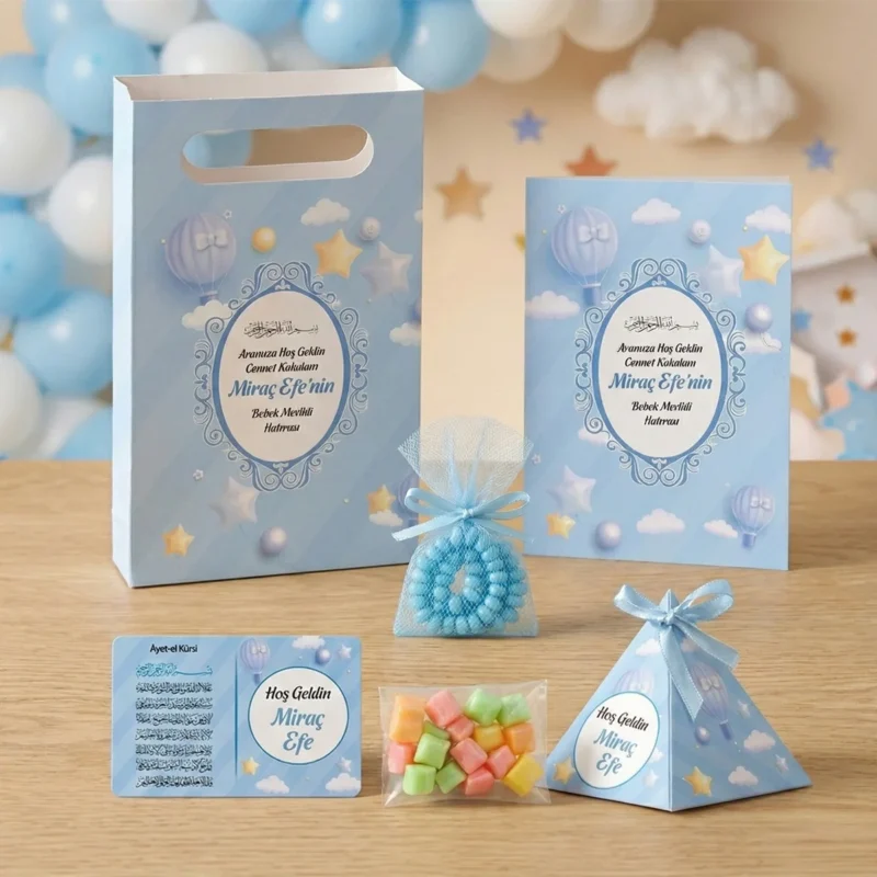 6 Lı Mevlüt Hediyelik Seti