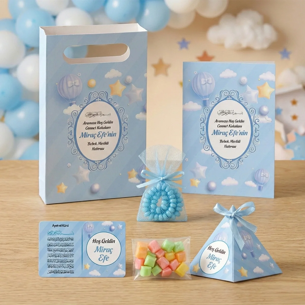 6 Lı Mevlüt Hediyelik Seti