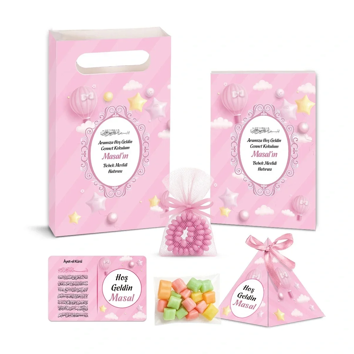 6 Lı Mevlüt Hediyelik Seti - Görsel 2
