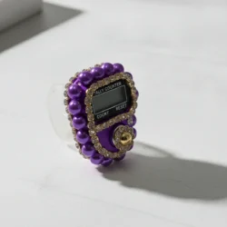 Renkli Taşlı Süslemeli Zikirmatik