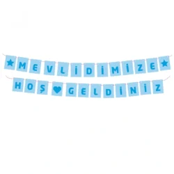 Parti Konsept Seti - Mevlidimize Hoş Geldiniz Banner