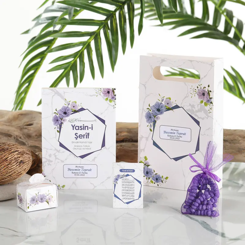 Altıgen Desen Mevlüt Hediyelikleri